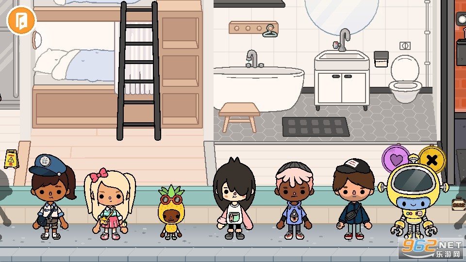 托卡小镇好朋友家截图1