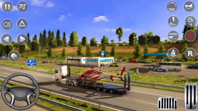 歐洲貨運(yùn)卡車模擬器3D截圖