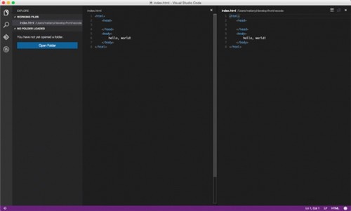 VisualStudioCode1.51.1截圖