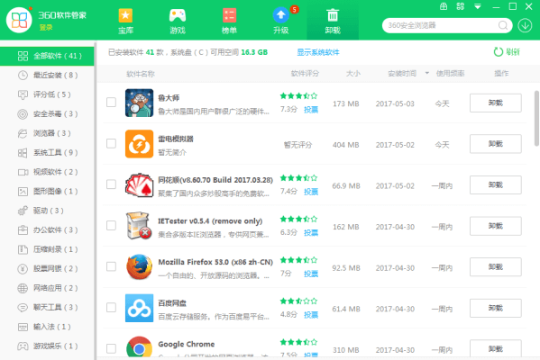 魯大師跑分軟件截圖