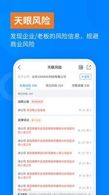 天眼查截圖
