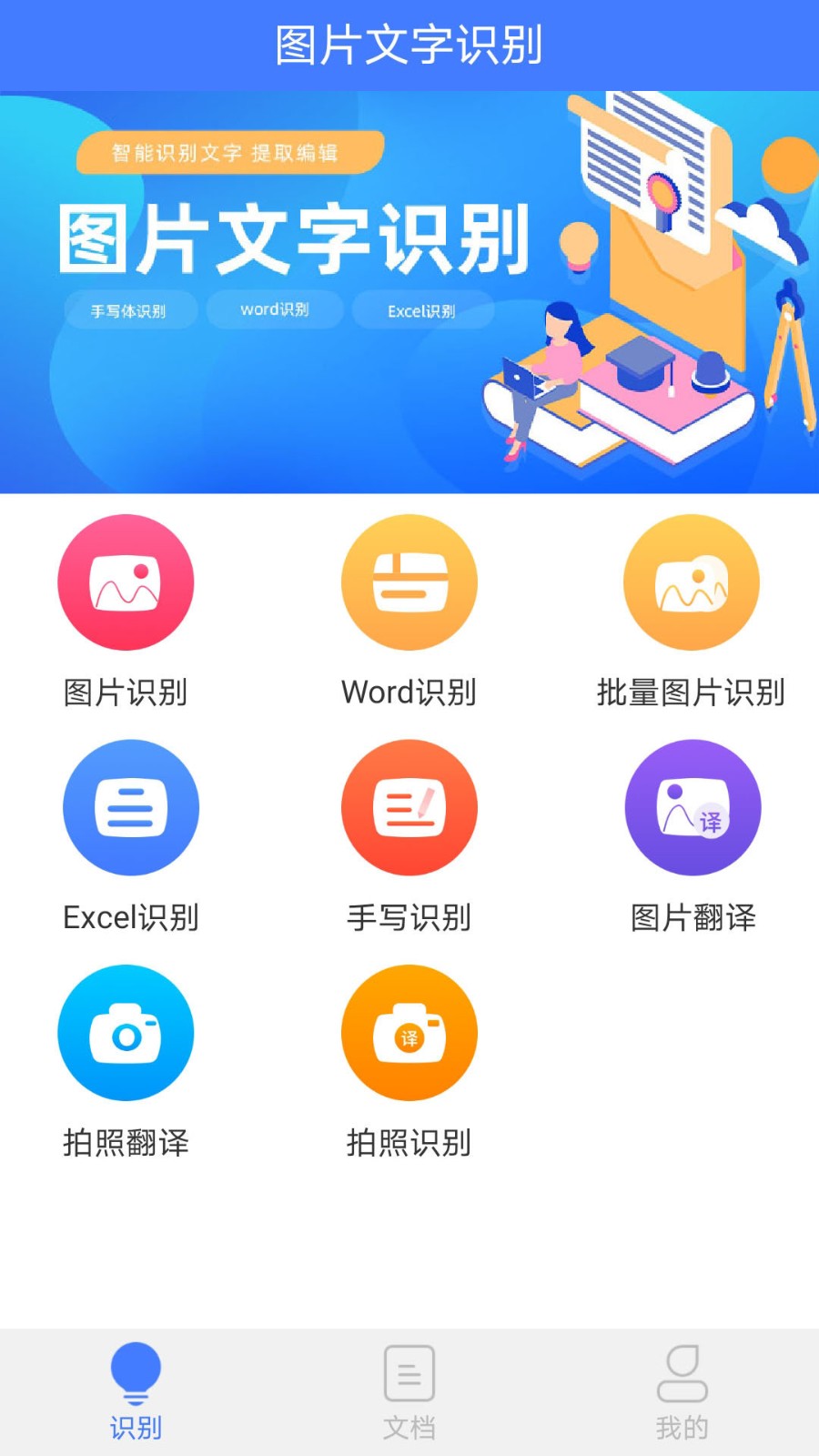 圖片文字識別截圖