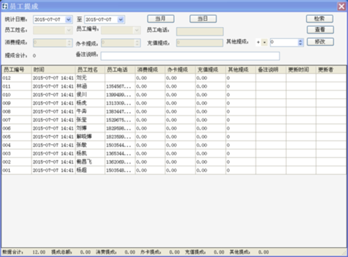 1+1美容美发管理系统