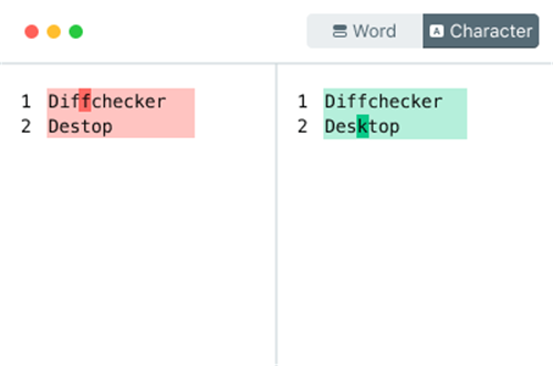 Diffchecker4.0.7截圖