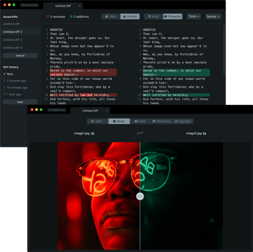 Diffchecker4.0.7截圖