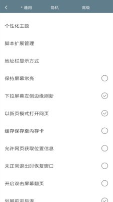 米俠瀏覽器截圖