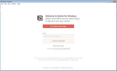 Notion筆記截圖