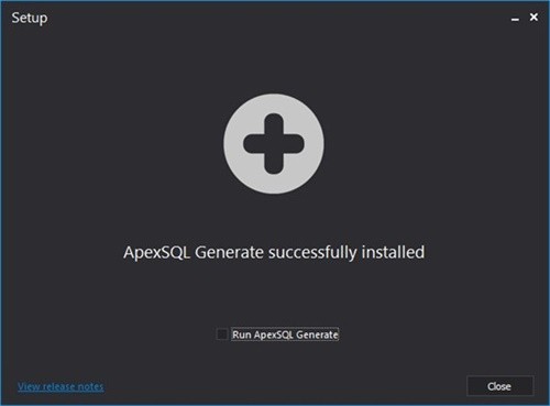 ApexSQLGenerate截图