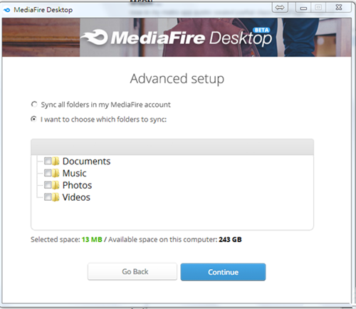 MediaFire截圖