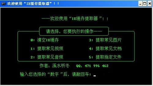IE緩存文件提取器截圖