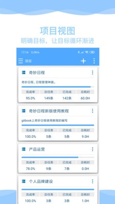奇妙日程截圖