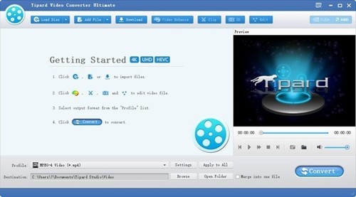 Tipard Video Converter截圖
