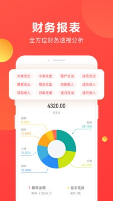 挖財(cái)記賬截圖