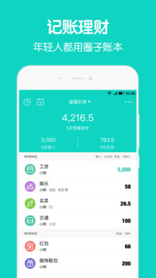 圈子賬本