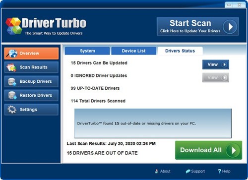 DriverTurbo截圖