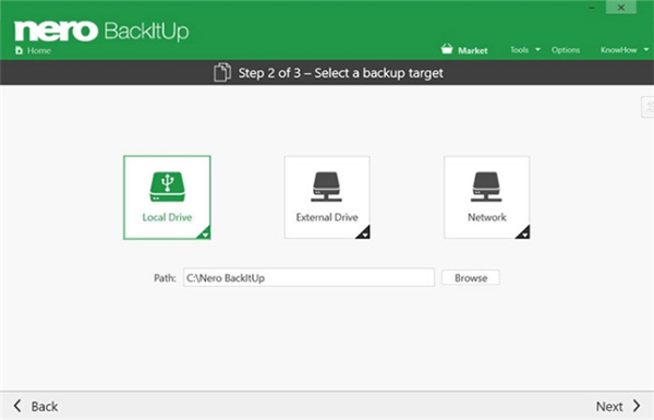 Nero BackItUp