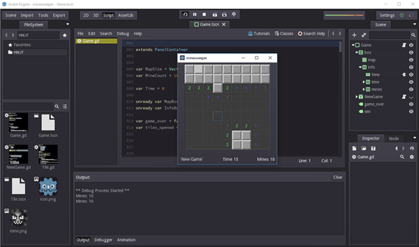 Godot Engine截圖
