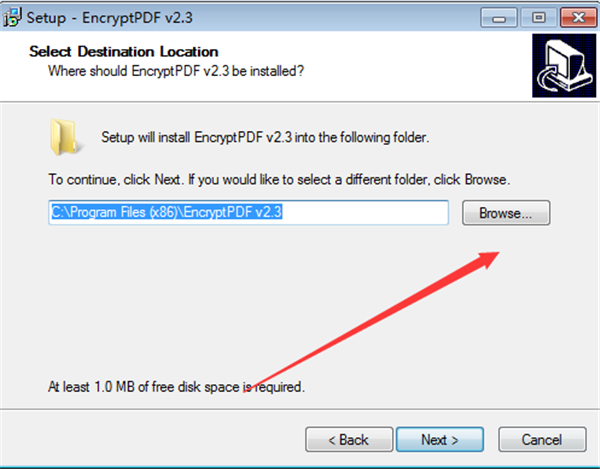 Encrypt PDF截圖