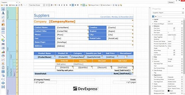Dev Express截圖
