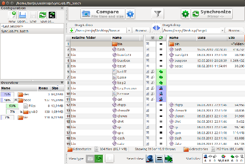 FreeFileSync截圖