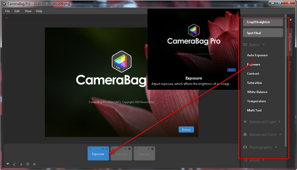 CameraBag Pro截圖