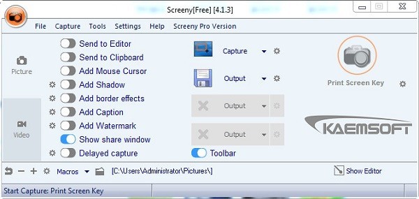 Screeny截圖