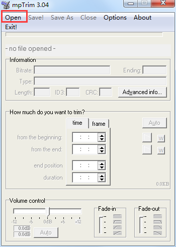Mp3Trim截圖