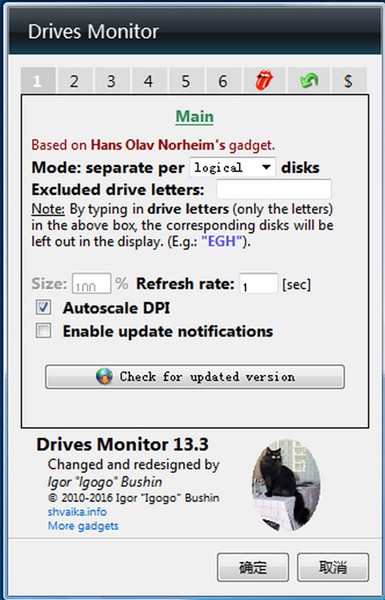 drives monitor截圖