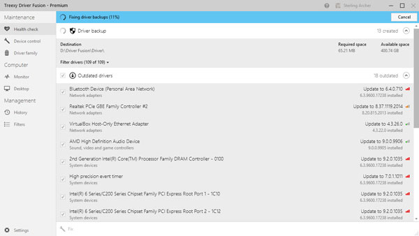 Driver Fusion驱动管理