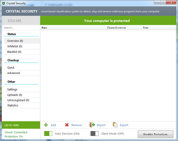 Crystal Security截圖