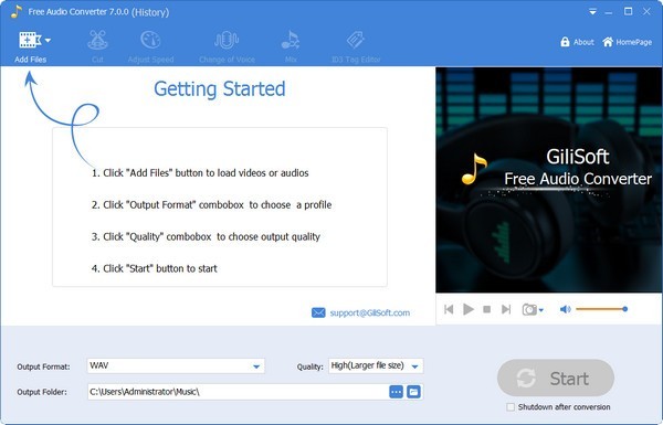 Free Audio Converter截圖