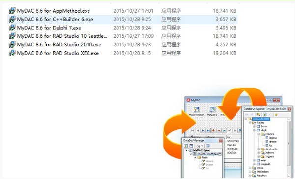 MyDAC截圖