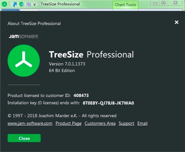 TreeSize Professional截圖