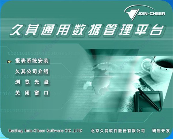 久其通用數(shù)據(jù)管理平臺(tái)截圖