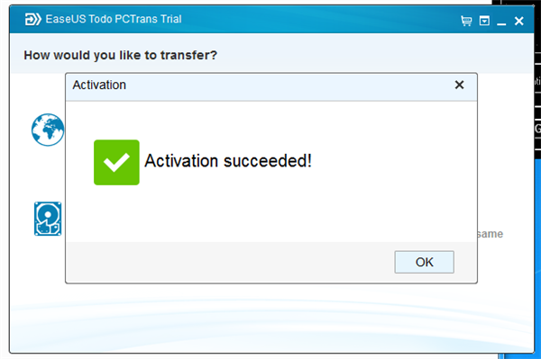 EaseUS Todo PCTrans截圖