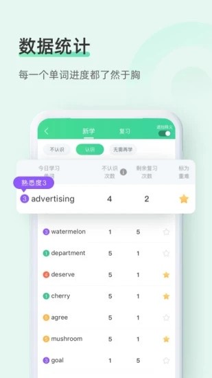知米背單詞軟件截圖