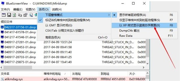 BlueScreenView截圖
