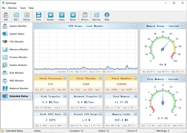 SysGauge Server
