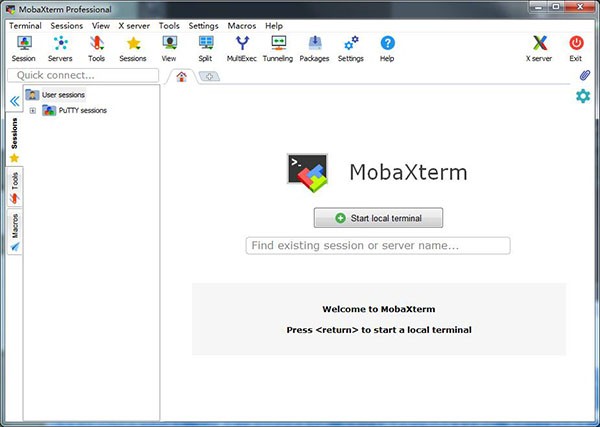 MobaXterm截图