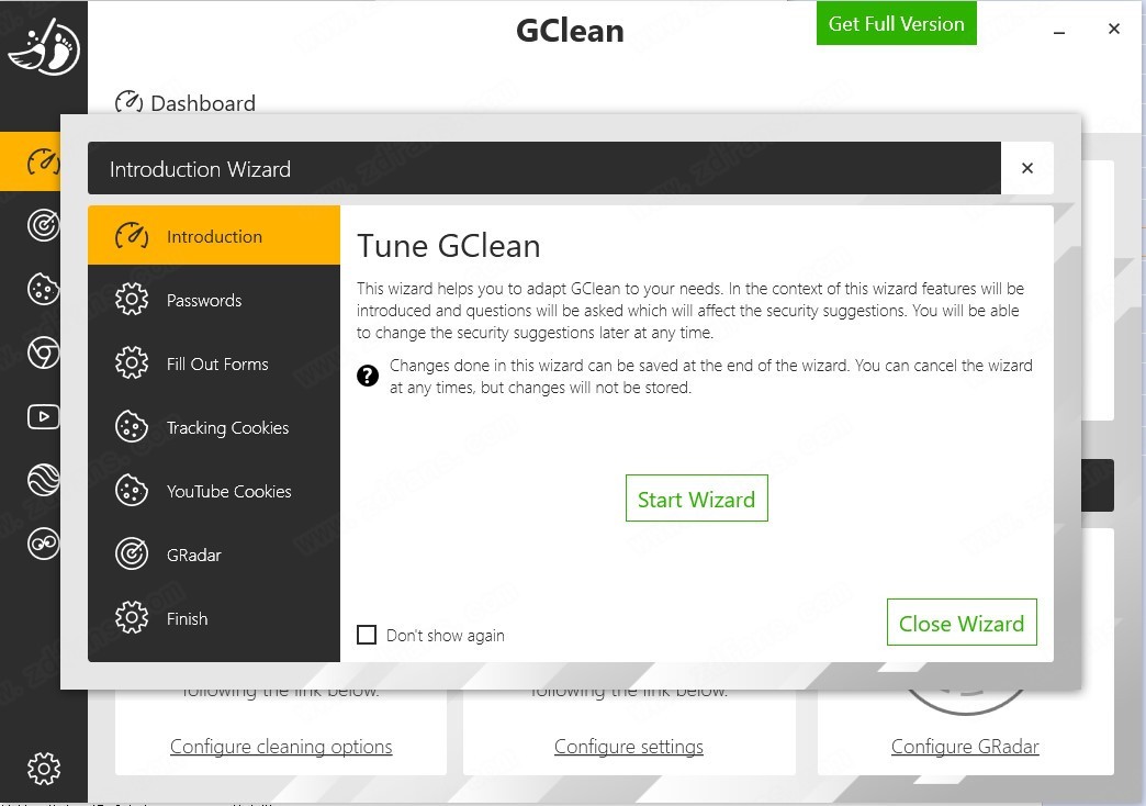 Abelssoft GClean截圖