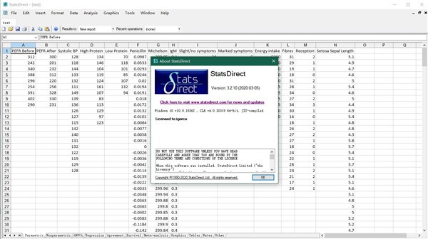 StatsDirect 3截圖