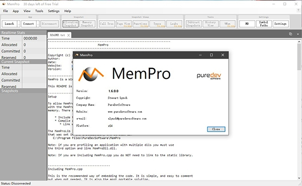 Puredev MemPro