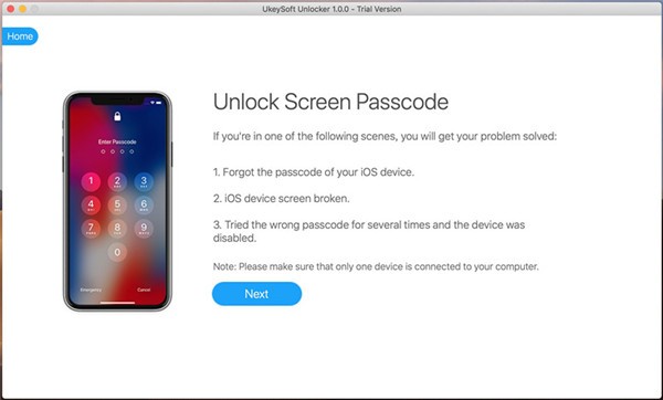 UkeySoft Unlocker截圖