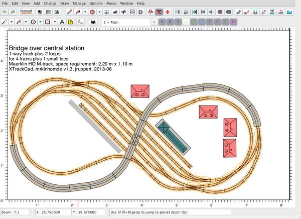 XTrackCAD截圖