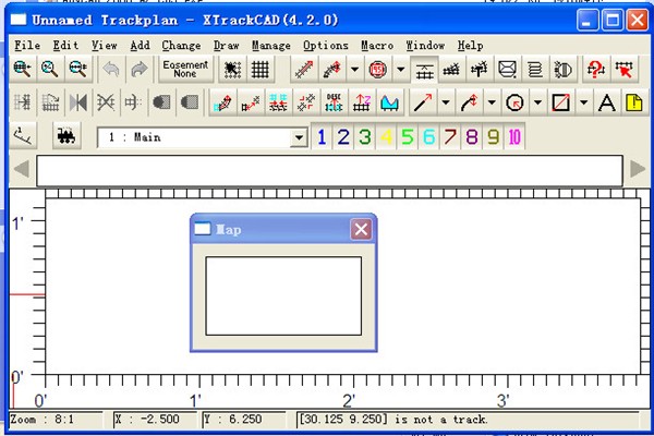 XTrackCAD截圖