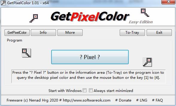 GetPixelColor截圖