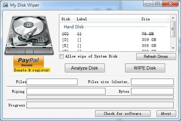 My Disk Wiper截圖