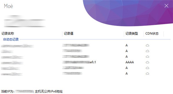 FlareDDNS截圖