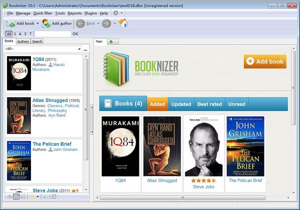 Booknizer截圖