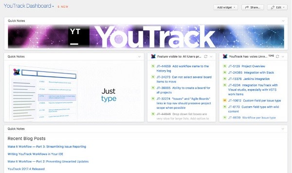 YouTrack截圖